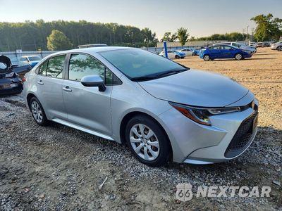 Czwarte zdjęcie samochodu z boku: 2021 TOYOTA COROLLA LE VIN:JTDEPMAEXMJ157778 - miniatura