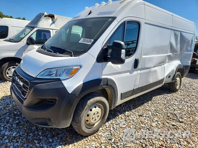2023 RAM PROMASTER 2500 DELIVERY VAN 3C6LRVDGXPE596282 - główne zdjęcie licytacji z USA - miniatura