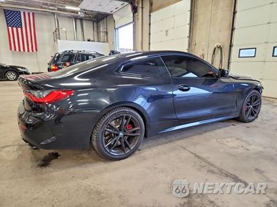 Trzecie zdjęcie samochodu z tyłu: 2021 BMW M440XI VIN:WBA13AR04MCF85450 - miniatura