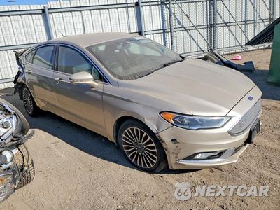 Czwarte zdjęcie samochodu z boku: 2017 FORD FUSION SE VIN:3FA6P0H9XHR345210 - miniatura