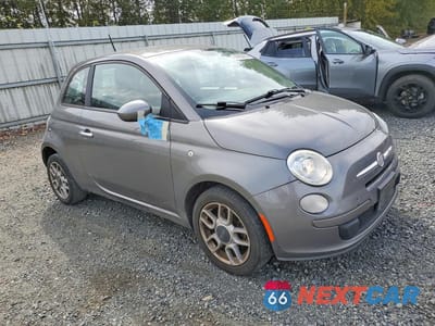 Czwarte zdjęcie samochodu z boku: 2012 FIAT 500 POP VIN:3C3CFFAR8CT299051 - miniatura
