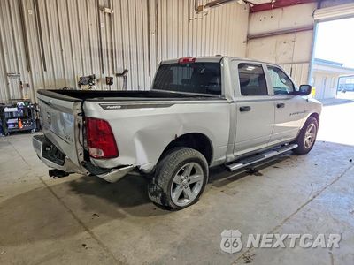 Trzecie zdjęcie samochodu z tyłu: 2012 DODGE RAM 1500 ST VIN:1C6RD7KT1CS200025 - miniatura
