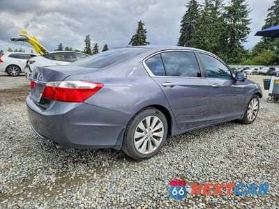 Trzecie zdjęcie samochodu z tyłu: 2013 HONDA ACCORD EXL VIN:1HGCR2F8XDA079979 - miniatura