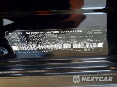 Zdjęcie 14 z 14 samochodu: 2020 MITSUBISHI OUTLANDER SE VIN:JA4AZ3A31LZ035726 - miniatura