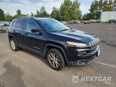 Czwarte zdjęcie samochodu z boku: 2014 JEEP CHEROKEE LATITUDE VIN:1C4PJLCB5EW143654 - miniatura