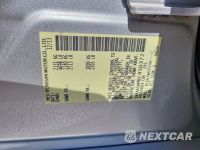 Zdjęcie 12 z 12 samochodu: 2014 NISSAN MAXIMA 3.5 SV VIN:1N4AA5AP8EC450372 - miniatura