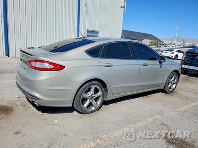 Trzecie zdjęcie samochodu z tyłu: 2016 FORD FUSION S VIN:3FA6P0G7XGR214907 - miniatura