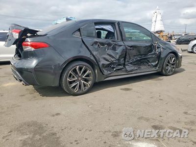 Trzecie zdjęcie samochodu z tyłu: 2022 TOYOTA COROLLA SE VIN:JTDS4MCE7NJ095024 - miniatura