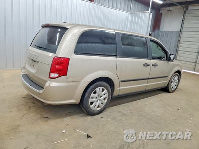 Trzecie zdjęcie samochodu z tyłu: 2014 DODGE GRAND CARAVAN SE VIN:2C4RDGBG7ER376447 - miniatura