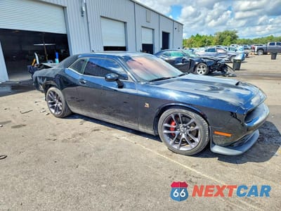 Czwarte zdjęcie samochodu z boku: 2022 DODGE CHALLENGER R/T SCAT PACK VIN:2C3CDZFJ4NH125225 - miniatura