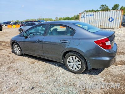 Drugie zdjęcie samochodu z przodu: 2012 HONDA CIVIC LX VIN:19XFB2F5XCE107958 - miniatura