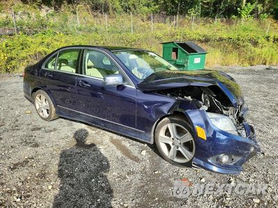 Czwarte zdjęcie samochodu z boku: 2010 MERCEDES-BENZ C 300 4MATIC VIN:WDDGF8BB7AR106085 - miniatura