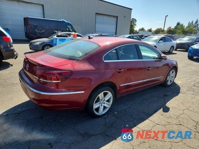 Trzecie zdjęcie samochodu z tyłu: 2015 VOLKSWAGEN CC SPORT VIN:WVWBP7AN6FE812762 - miniatura
