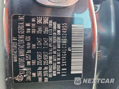 Zdjęcie 12 z 12 samochodu: 2021 KIA SORENTO LX VIN:5XYRG4LC3MG024955 - miniatura