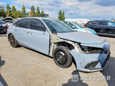 Czwarte zdjęcie samochodu z boku: 2023 HONDA CIVIC SPORT VIN:2HGFE2F58PH555960 - miniatura