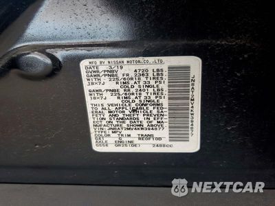 Zdjęcie 14 z 14 samochodu: 2019 NISSAN ROGUE SV VIN:JN8AT2MV4KW394877 - miniatura