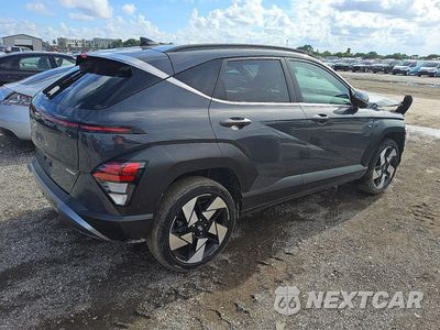 Trzecie zdjęcie samochodu z tyłu: 2024 HYUNDAI KONA LIMITED VIN:KM8HECA34RU048066 - miniatura