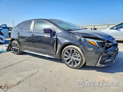 Czwarte zdjęcie samochodu z boku: 2023 TOYOTA COROLLA SE VIN:5YFS4MCE6PP160783 - miniatura