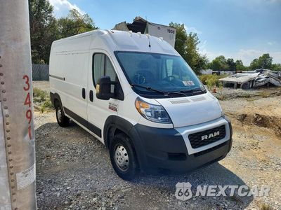 Czwarte zdjęcie samochodu z boku: 2019 RAM PROMASTER 2500 2500 HIGH VIN:3C6TRVCG4KE531003 - miniatura
