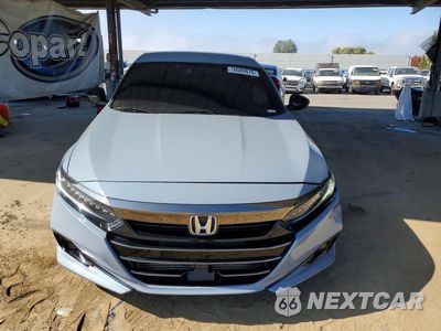 Piąte zdjęcie samochodu w środku: 2022 HONDA ACCORD SPORT VIN:1HGCV1F30NA055623 - miniatura