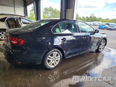 Trzecie zdjęcie samochodu z tyłu: 2017 VOLKSWAGEN JETTA S VIN:3VW2B7AJ6HM213396 - miniatura