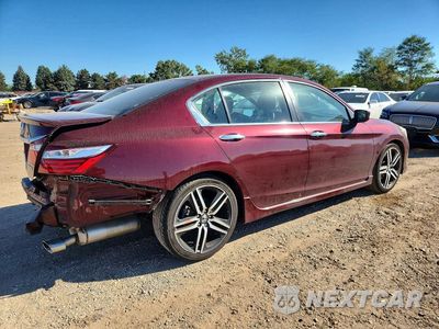 Trzecie zdjęcie samochodu z tyłu: 2016 HONDA ACCORD SPORT VIN:1HGCR2F58GA044304 - miniatura
