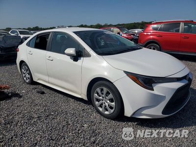 Czwarte zdjęcie samochodu z boku: 2022 TOYOTA COROLLA LE VIN:5YFEPMAE5NP370151 - miniatura
