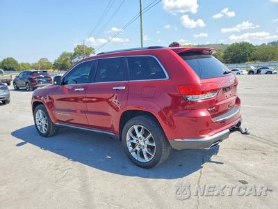 Drugie zdjęcie samochodu z przodu: 2014 JEEP GRAND CHEROKEE SUMMIT VIN:1C4RJFJT9EC130753 - miniatura