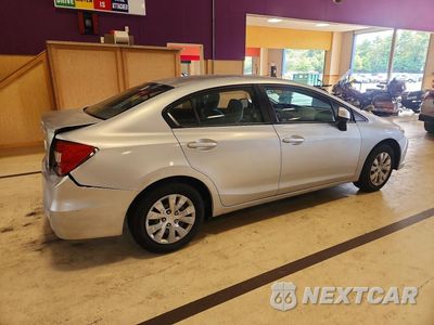 Trzecie zdjęcie samochodu z tyłu: 2012 HONDA CIVIC LX VIN:2HGFB2F56CH316720 - miniatura