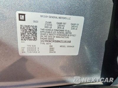 Zdjęcie 14 z 14 samochodu: 2021 CADILLAC XT5 PREMIUM LUXURY VIN:1GYKNCRS8MZ116168 - miniatura