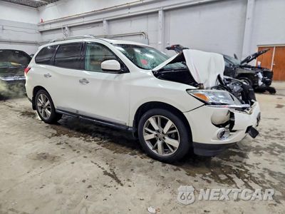 Czwarte zdjęcie samochodu z boku: 2016 NISSAN PATHFINDER PLATINUM VIN:5N1AR2MM7GC637264 - miniatura