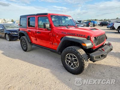 Czwarte zdjęcie samochodu z boku: 2026 JEEP WRANGLER RUBICON VIN:1C4PJXFN4TW270888 - miniatura