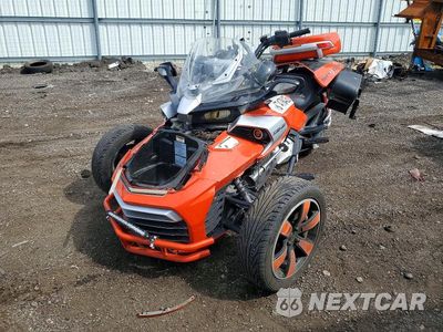 Drugie zdjęcie samochodu z przodu: 2015 CAN-AM SPYDER ROADSTER F3 VIN:2BXRDDD21FV004112 - miniatura
