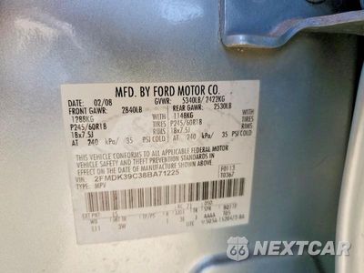 Zdjęcie 13 z 13 samochodu: 2008 FORD EDGE LIMITED VIN:2FMDK39C38BA71225 - miniatura