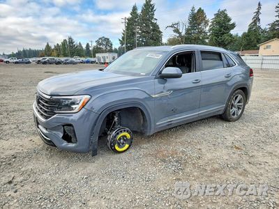 2024 VOLKSWAGEN ATLAS CROSS SPORT SEL R-LINE 1V2AE2CA7RC216539 - główne zdjęcie licytacji z USA - miniatura