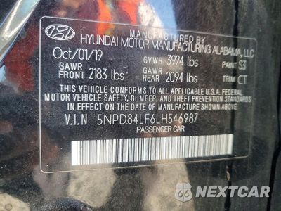 Zdjęcie 13 z 13 samochodu: 2020 HYUNDAI ELANTRA SEL VIN:5NPD84LF6LH546987 - miniatura