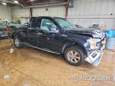 Czwarte zdjęcie samochodu z boku: 2018 FORD F150 SUPER CAB VIN:1FTFX1E53JKE62882 - miniatura