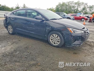 Czwarte zdjęcie samochodu z boku: 2019 HYUNDAI ELANTRA SE VIN:5NPD74LF3KH405165 - miniatura