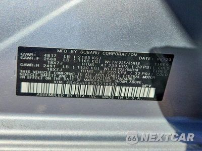 Zdjęcie 13 z 13 samochodu: 2024 SUBARU CROSSTREK SPORT VIN:4S4GUHF67R3718262 - miniatura