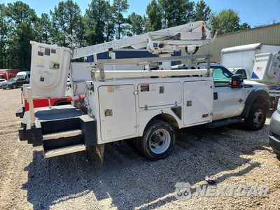 Trzecie zdjęcie samochodu z tyłu: 2015 FORD F450 SUPER DUTY BUCKET TRUCK VIN:1FDUF4GT7FEC05491 - miniatura