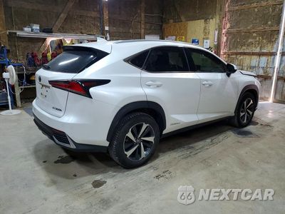 Trzecie zdjęcie samochodu z tyłu: 2021 LEXUS NX 300H BASE VIN:JTJGJRDZ5M2170709 - miniatura