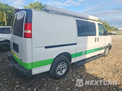 Trzecie zdjęcie samochodu z tyłu: 2014 CHEVROLET EXPRESS G2500 VIN:1GCWGFCA2E1160685 - miniatura