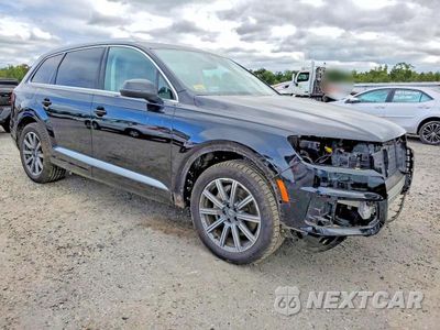 Czwarte zdjęcie samochodu z boku: 2017 AUDI Q7 PREMIUM PLUS VIN:WA1LAAF77HD059856 - miniatura