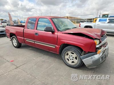 Czwarte zdjęcie samochodu z boku: 2005 CHEVROLET SILVERADO C1500 VIN:1GCEC19V65Z342640 - miniatura