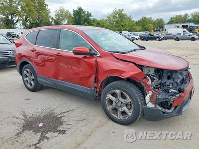 Czwarte zdjęcie samochodu z boku: 2018 HONDA CR-V EXL VIN:5J6RW2H80JL027897 - miniatura