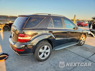 Trzecie zdjęcie samochodu z tyłu: 2010 MERCEDES-BENZ ML 350 VIN:4JGBB5GB2AA536480 - miniatura