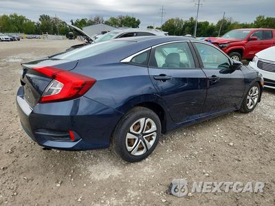 Trzecie zdjęcie samochodu z tyłu: 2017 HONDA CIVIC LX VIN:19XFC2F58HE035257 - miniatura