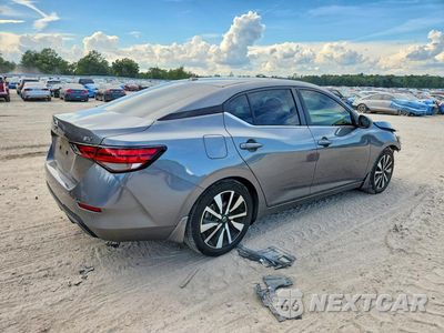 Trzecie zdjęcie samochodu z tyłu: 2022 NISSAN SENTRA SV VIN:3N1AB8CV6NY207951 - miniatura