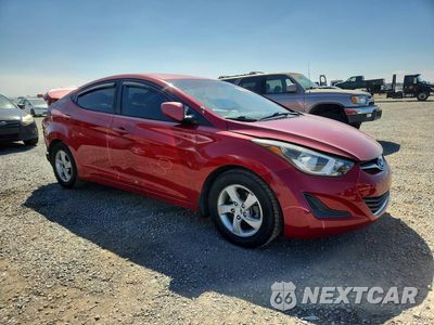 Czwarte zdjęcie samochodu z boku: 2015 HYUNDAI ELANTRA SE VIN:KMHDH4AE6FU456660 - miniatura