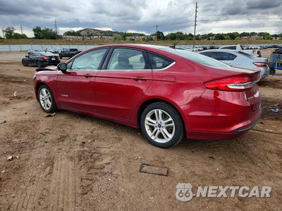 Drugie zdjęcie samochodu z przodu: 2018 FORD FUSION SE HYBRID VIN:3FA6P0LU3JR173653 - miniatura